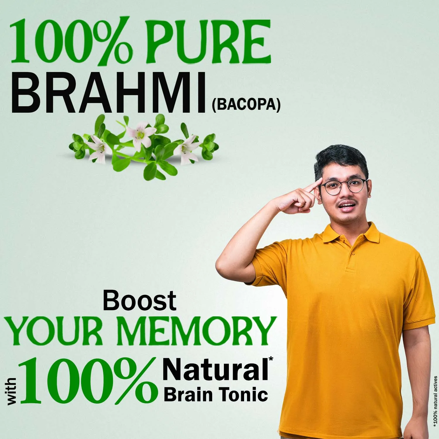 Zandu Bacopa (Brahmi) Brain Tonic Capsules | Ayurvedic Memory Booster | Natural Cognitive Support-5