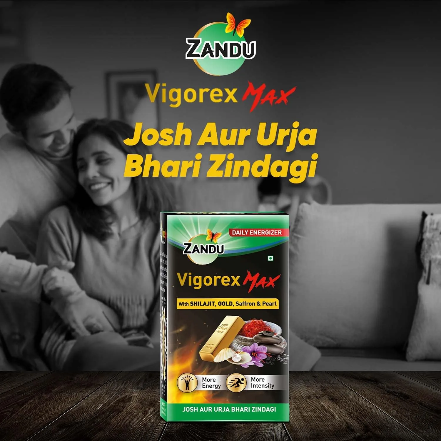 Zandu Vigorex Max Capsules | Advanced Ayurvedic Vitality Supplement | Natural Stamina & Energy Booster-3