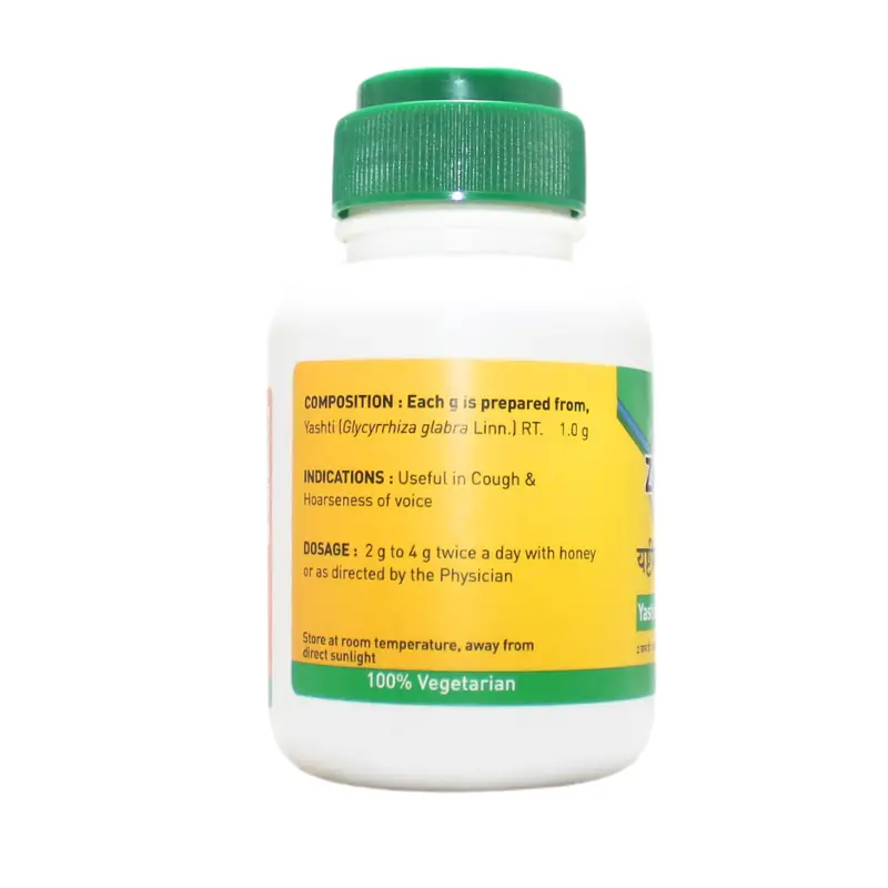 Zandu Yashthimadhu Churna | Pure Licorice Root Powder | Natural Throat and Digestive Support-2