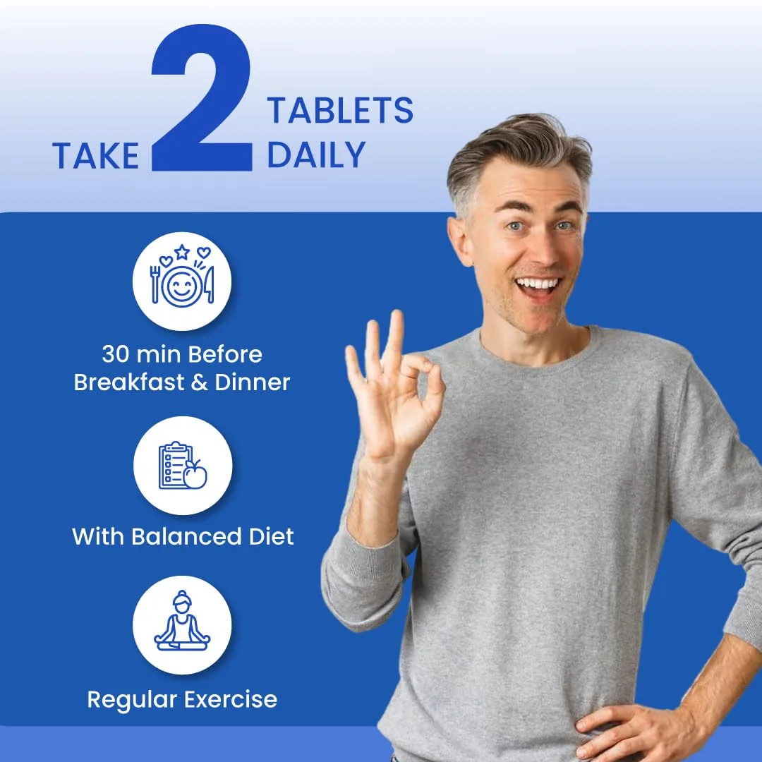 Zeroharm Holo Diabetis Tablets | Nano-Formulated Plant Extracts | Blood Sugar & Insulin Support-5