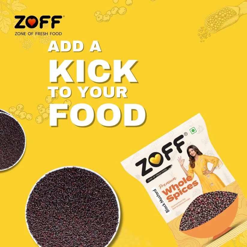 Zoff Black Mustard - Whole