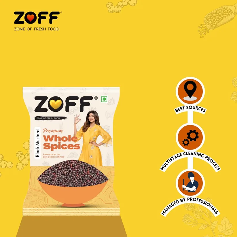 Zoff Black Mustard - Whole-4