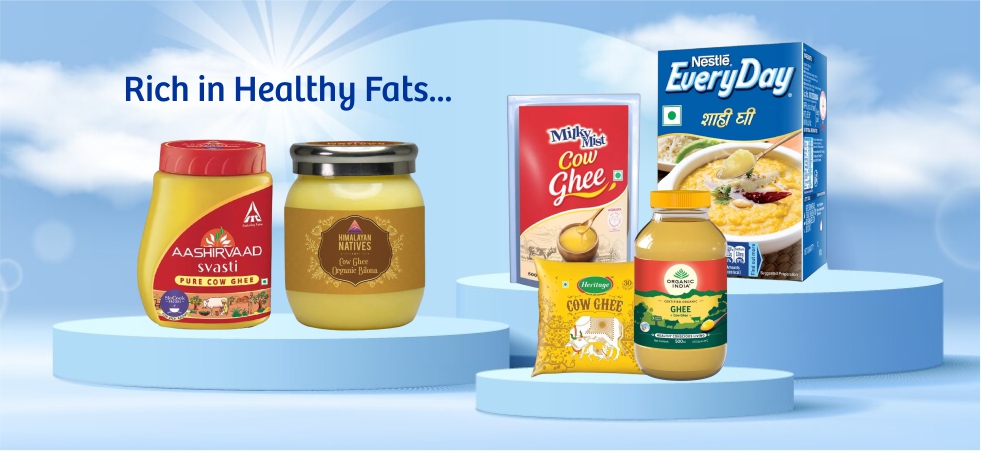 Nourish Your Health with Pure Cow Ghee, Buy on The Desi Food