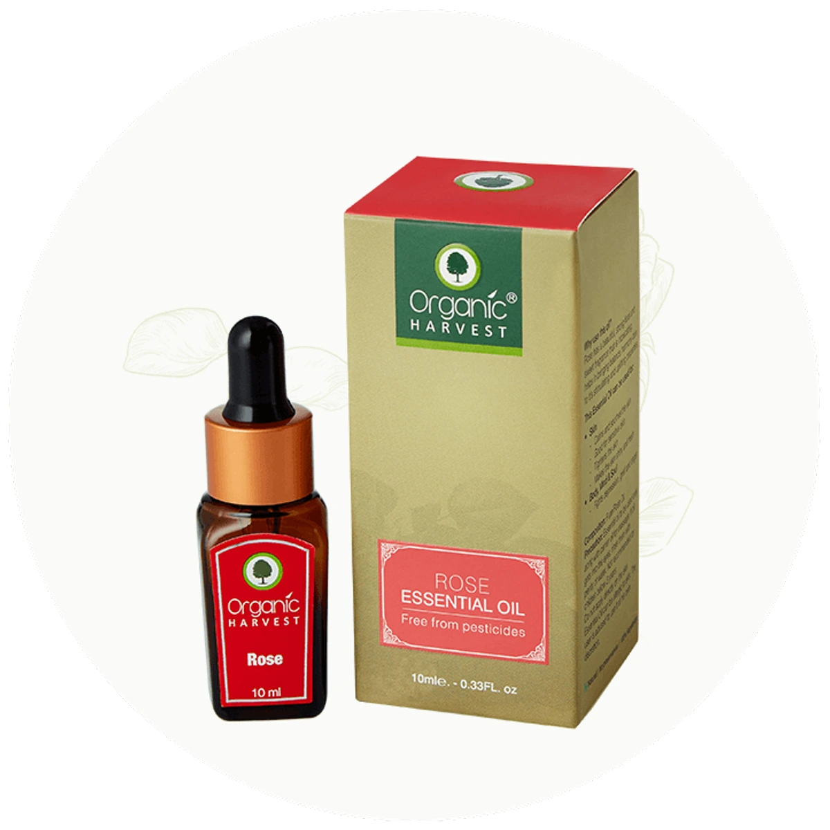 Organic Harvest Rose Essential Oil Organic Harvest Rose Essential Oil-Pack Size-10ml
