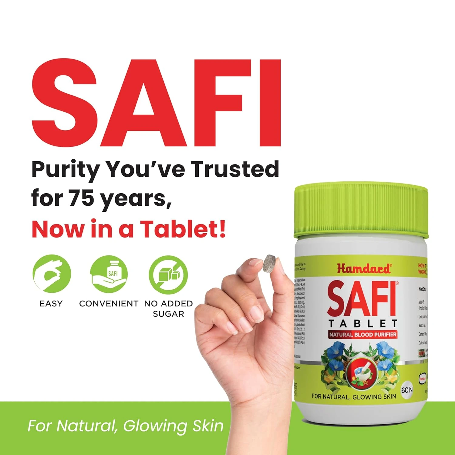 Hamdard Safi Tablet for Healthy and Glowing Skin - Image 3
