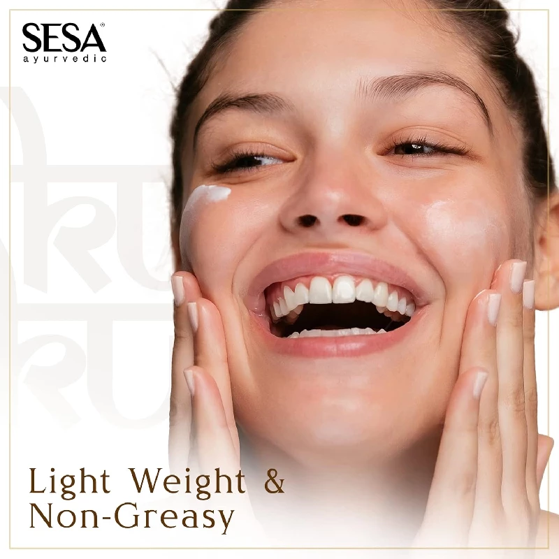 Sesa Kumkumadi Kesar Skin Brightening Day Cream Spf 20 - Image 5