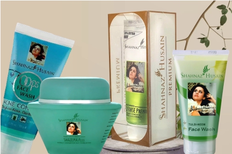 Shahnaz Husain's Skincare Trio: Face Wash, Scrub, & Cleanser