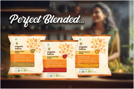 Organic Tattva's Premium Spice Powders