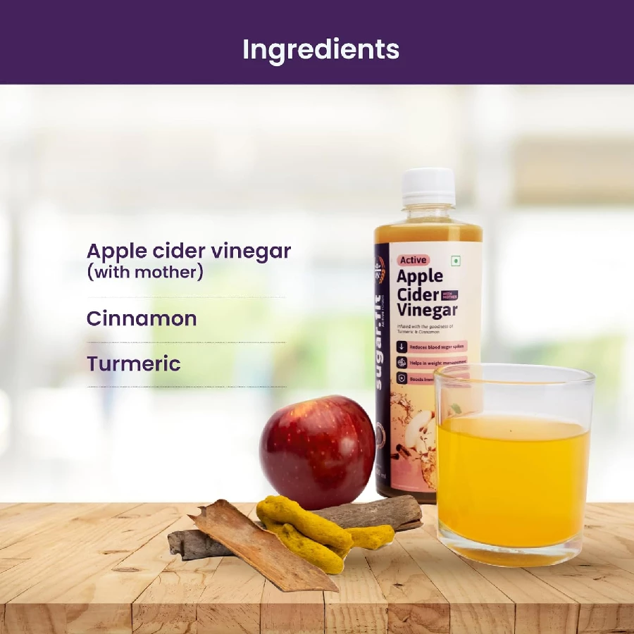 sugar.fit Active Apple Cider Vinegar - Image 5