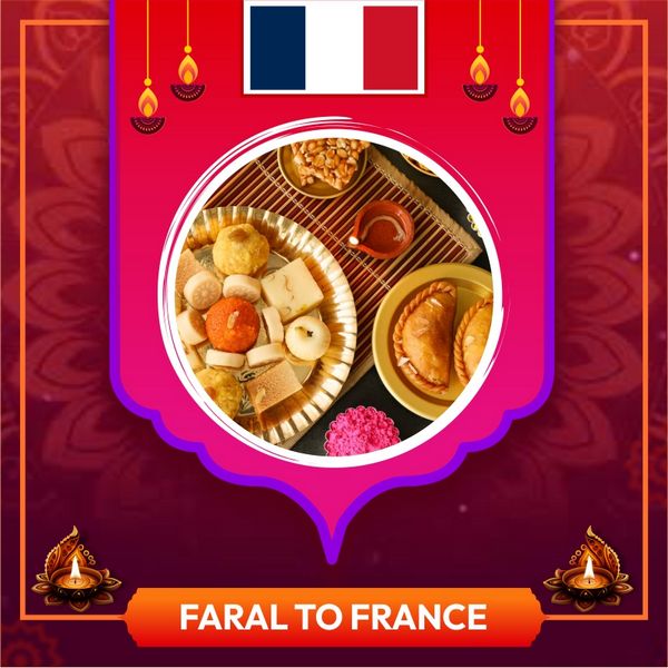 Send Diwali Faral to France