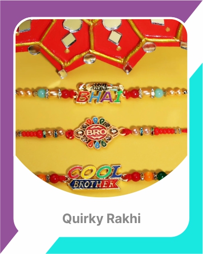 Quirky Rakhi to Singapore